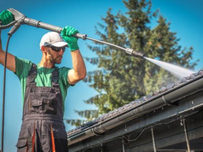 AquaPro Pressure Wash Roof Cleaning